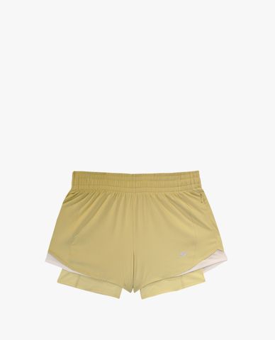  SKECHERS - Quần shorts chạy bộ nữ lưng thun hiện đại 