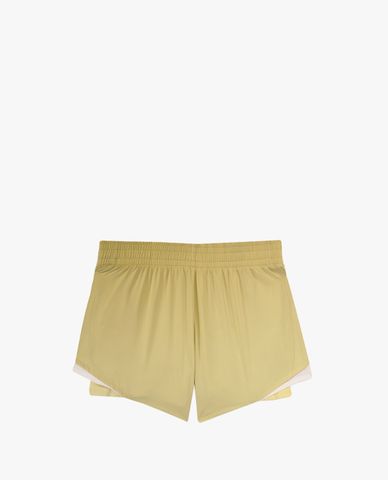  SKECHERS - Quần shorts chạy bộ nữ lưng thun hiện đại 