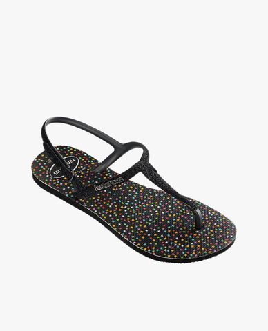  HAVAIANAS - Giày sandals nữ đế bệt Twist Carnaval 