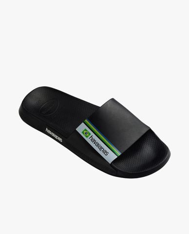  HAVAIANAS - Dép unisex quai ngang Slide Classic Brasil 
