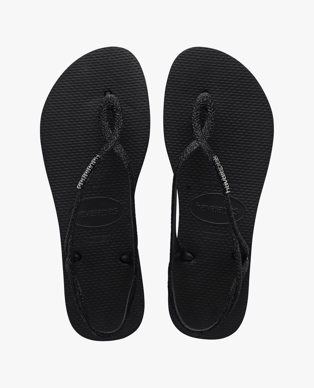 HAVAIANAS - Giày sandals nữ đế bệt Luna Sparkle