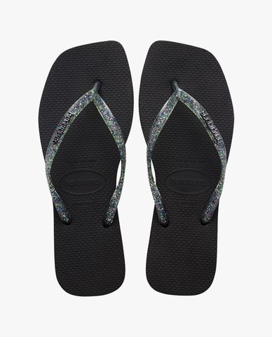  HAVAIANAS - Dép kẹp nữ Slim Square Logo Metallic 