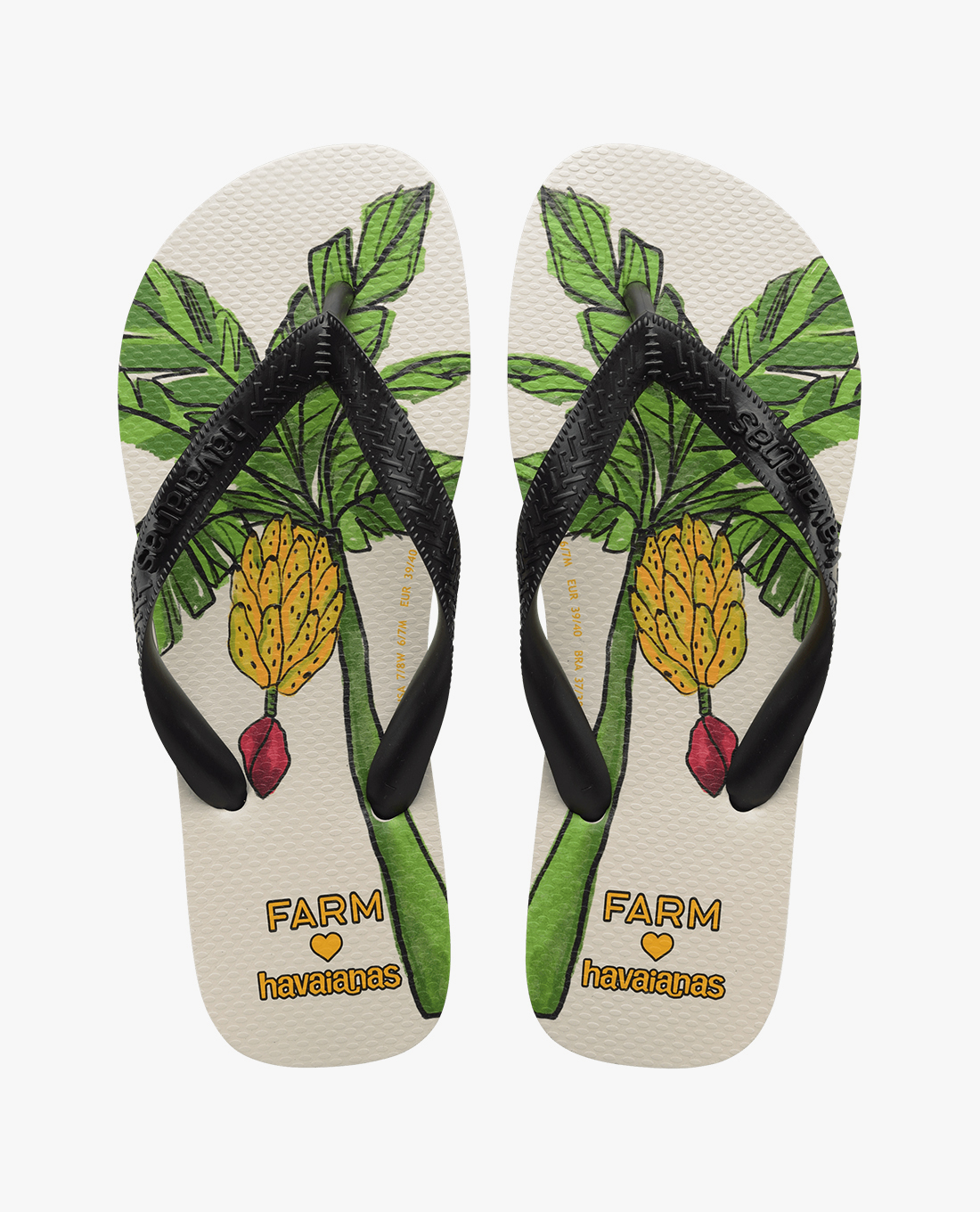 HAVAIANAS - Dép kẹp unisex Farm Pe de Banana