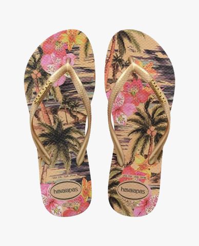  HAVAIANAS - Dép kẹp nữ Slim Tropical 