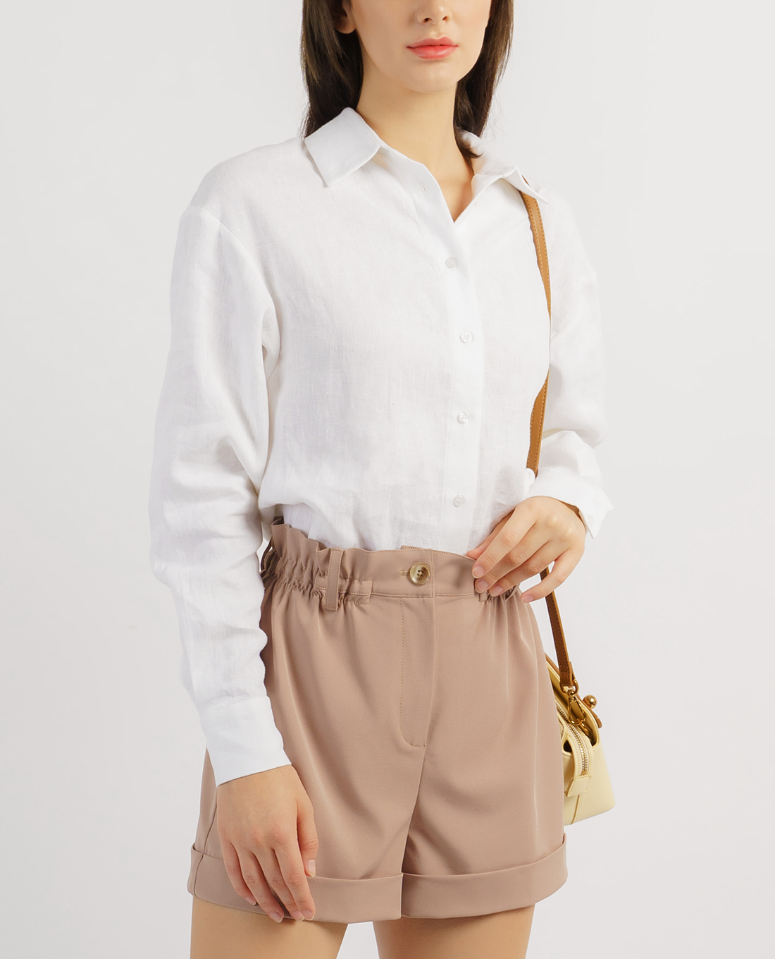 GIGI - Áo sơ mi nữ tay dài phom suông hiện đại