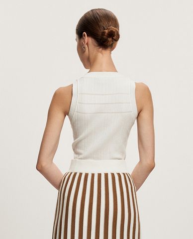  GIGI - Áo sát nách cổ tròn phom ôm thời thượng 