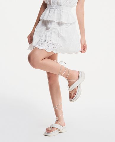  GIGI - Chân váy xếp li mini lưng thun thời trang 