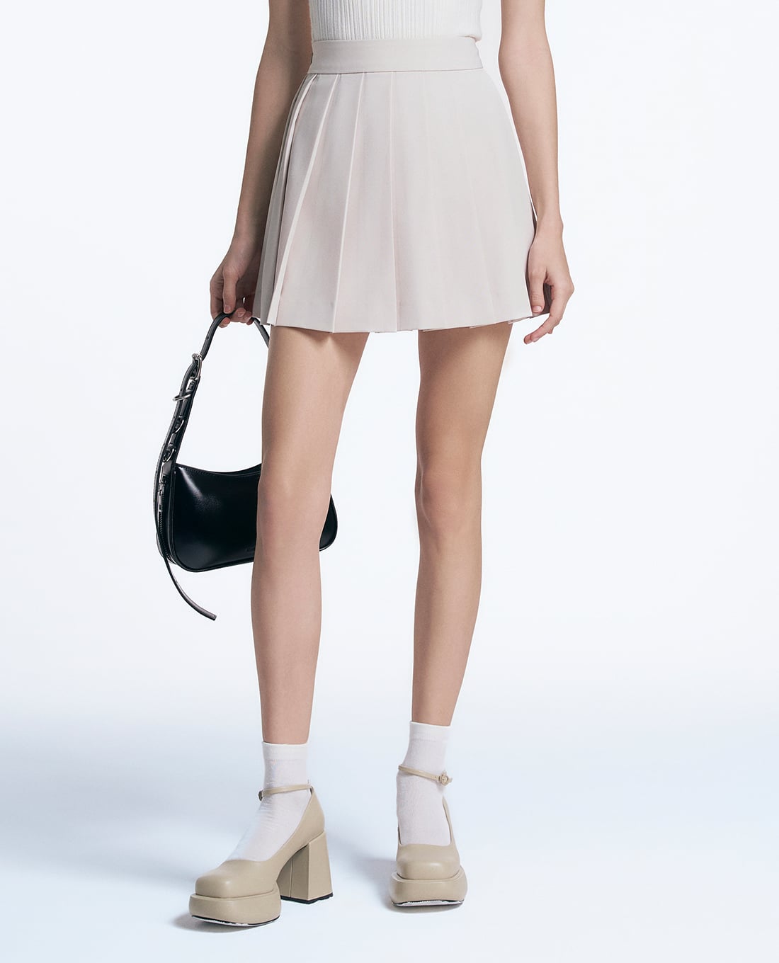 GIGI - Chân váy xếp li mini thời trang