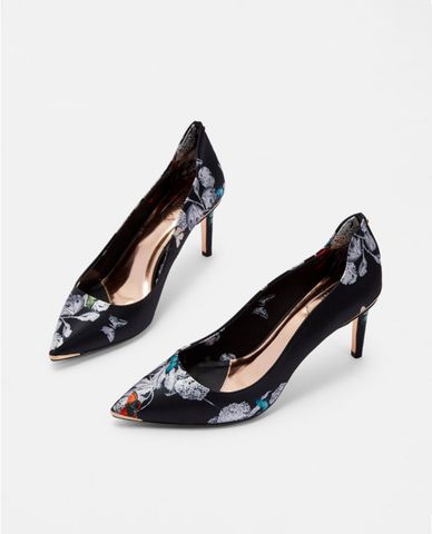  TED BAKER - Giày cao gót mũi nhọn chi tiết hoa Vyxynp 