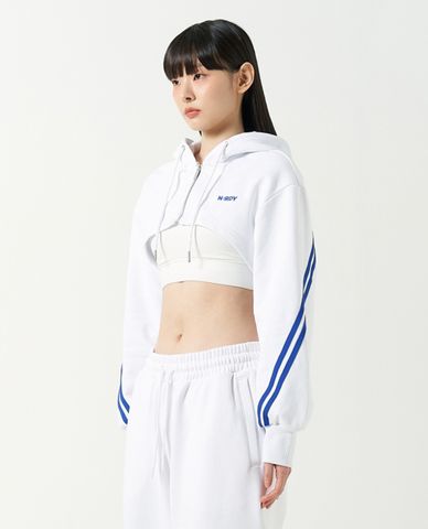  NERDY - Áo khoác croptop nữ Bolero Zip-Up 