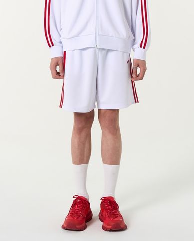  NERDY - Quần short unisex ống rộng lưng thun NY Track 