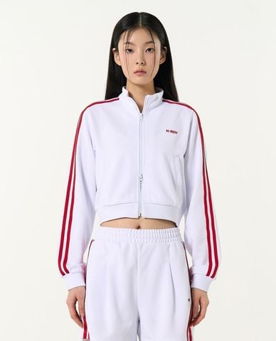  NERDY - Áo khoác thể thao nữ cổ trụ tay dài NY 