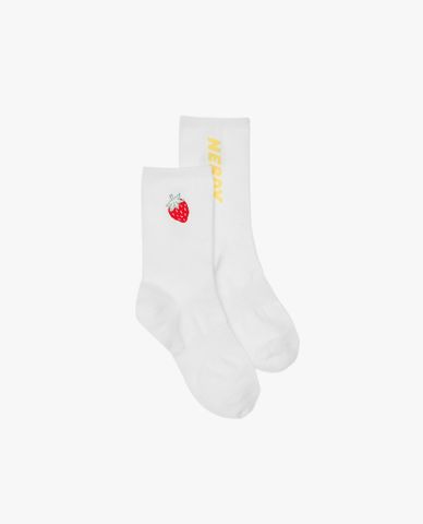  NERDY - Vớ cổ cao unisex Strawberry 2WAY 