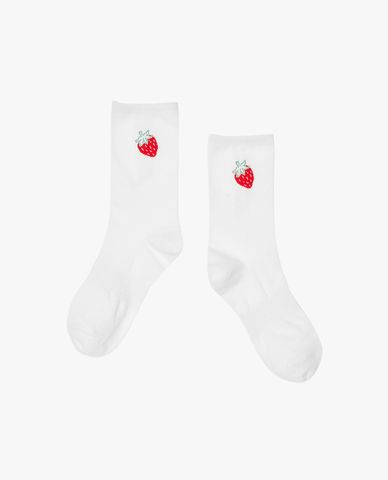  NERDY - Vớ cổ cao unisex Strawberry 2WAY 