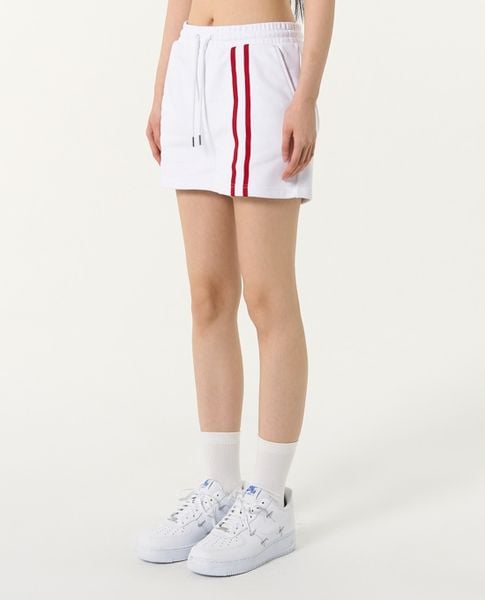  NERDY - Quần shorts ngắn nữ lưng thun Vertical Line 