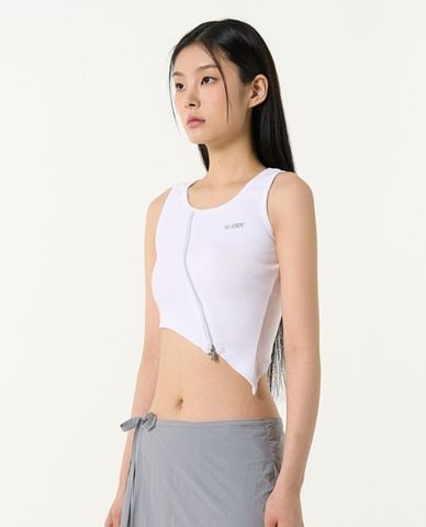  NERDY - Áo croptop nữ sát nách Sparking Logo 