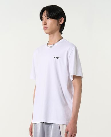  NERDY - Áo thun unisex cổ tròn tay ngắn Blank Bold Logo 
