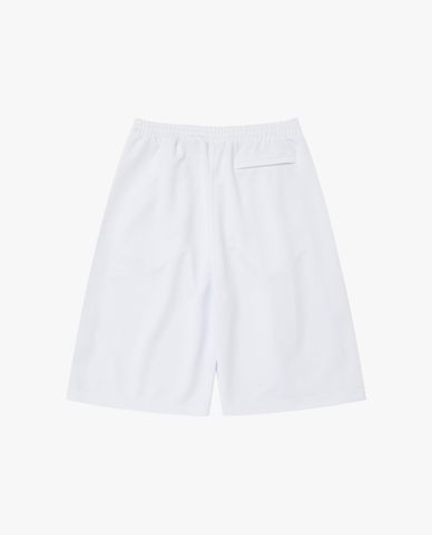  NERDY - Quần short unisex ống rộng lưng thun NY Bermuda Track 