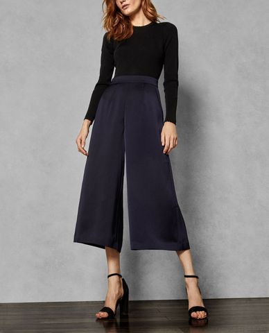  TED BAKER - Jumpsuit nữ tay dài cổ tròn Hanaha 