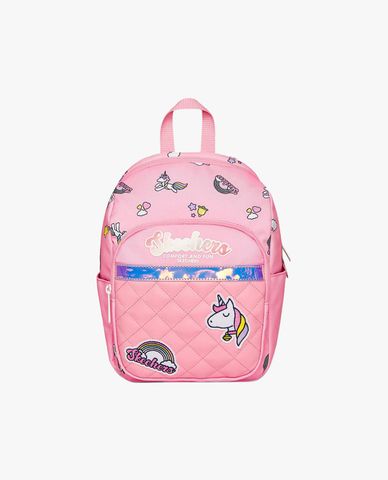  SKECHERS - Balo bé gái dáng vuông xinh xắn 