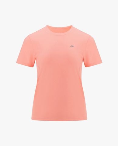  SKECHERS - Áo thun thể thao nữ cổ tròn tay ngắn Performance 