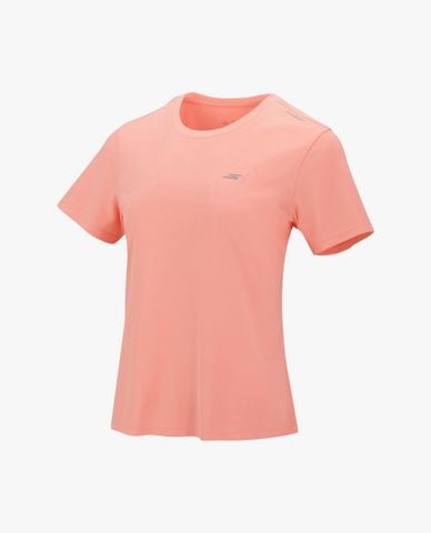  SKECHERS - Áo thun thể thao nữ cổ tròn tay ngắn Performance 