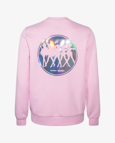  SKECHERS - Áo sweatshirt nữ tay dài năng động Sailor Moon 