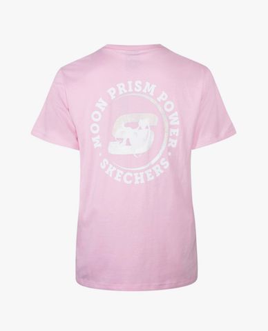  SKECHERS - Áo thun nữ tay ngắn năng động Sailor Moon 