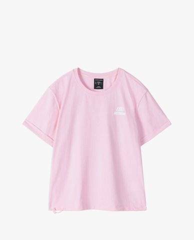  SKECHERS - Áo thun nữ tay ngắn bo gấu thời trang 