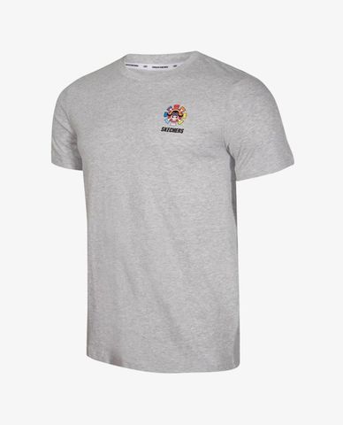  SKECHERS - Áo thun cổ tròn ngắn tay One Piece 