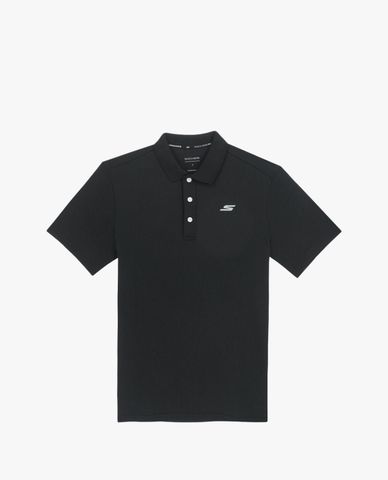  SKECHERS - Áo polo nam tay ngắn phối nút năng động 