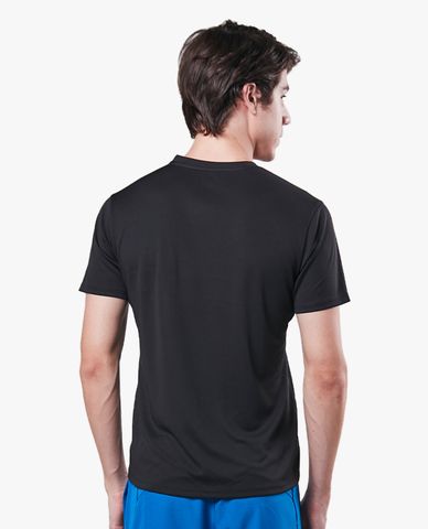  SKECHERS - Áo thun thể thao nam tay ngắn phối logo Training 