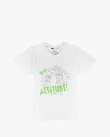  SKECHERS - Áo thun bé trai cổ tròn tay ngắn Transformer 