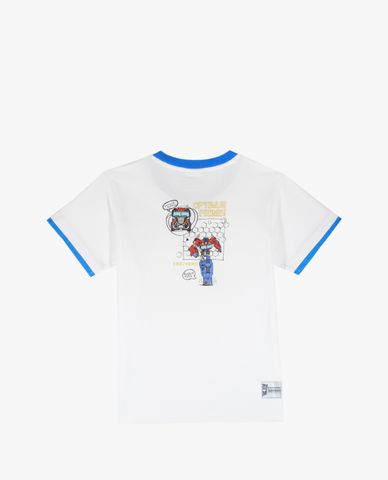  SKECHERS - Áo thun bé trai cổ tròn tay ngắn Transformer 