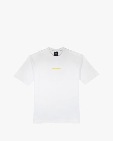  SKECHERS - Áo thun unisex cổ tròn tay ngắn Transformer 