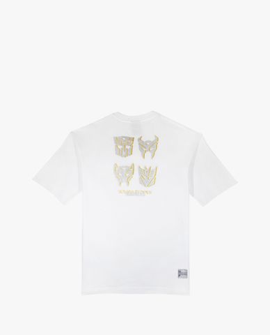  SKECHERS - Áo thun unisex cổ tròn tay ngắn Transformer 