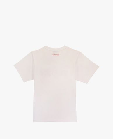  SKECHERS - Áo thun bé gái cổ tròn tay ngắn hiện đại 