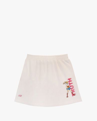  SKECHERS - Chân váy mini bé gái lưng thun thời trang 