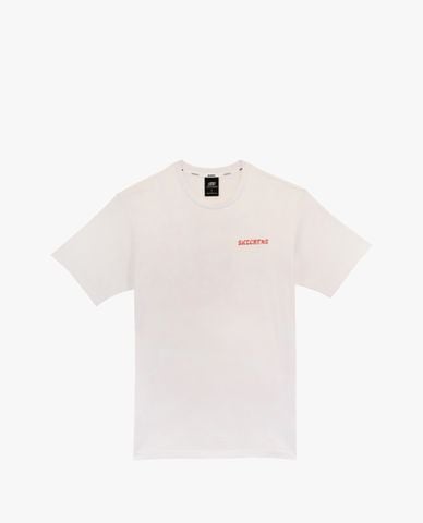  SKECHERS - Áo thun unisex cổ tròn tay ngắn năng động 