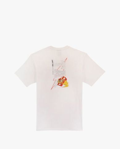  SKECHERS - Áo thun unisex cổ tròn tay ngắn năng động 