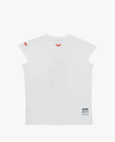  SKECHERS - Áo thun bé gái cổ tròn tay ngắn DC Collection 