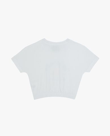  SKECHERS - Áo croptop bé gái cổ tròn tay ngắn Bicycle Touring 