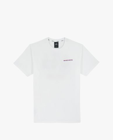  SKECHERS - Áo thun unisex cổ tròn tay ngắn DC Collection 