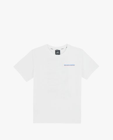  SKECHERS - Áo thun nữ cổ tròn tay ngắn DC Collection 