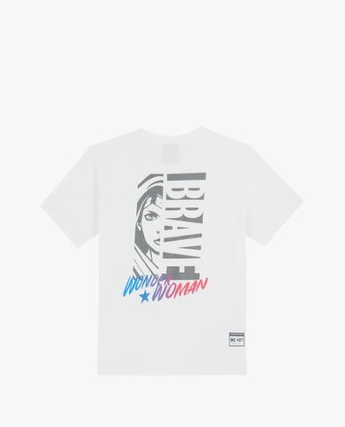  SKECHERS - Áo thun nữ cổ tròn tay ngắn DC Collection 