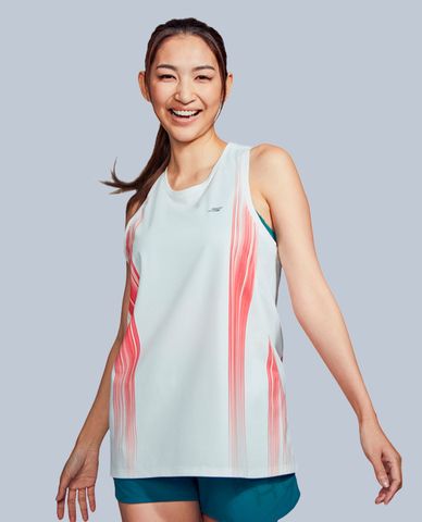  SKECHERS - Áo ba lỗ thể thao nữ cổ tròn Performance 