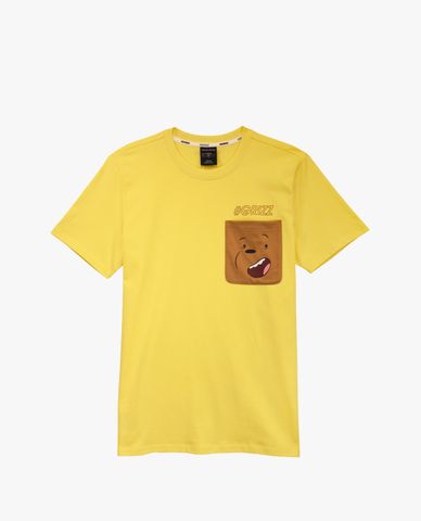  SKECHERS - Áo thun cổ tròn ngắn tay Unisex We Bare Bears 