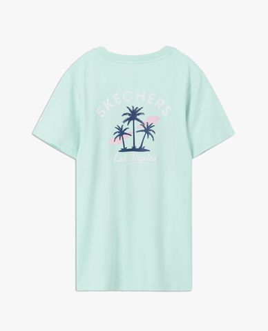  SKECHERS - Áo thun nữ tay ngắn thời trang 