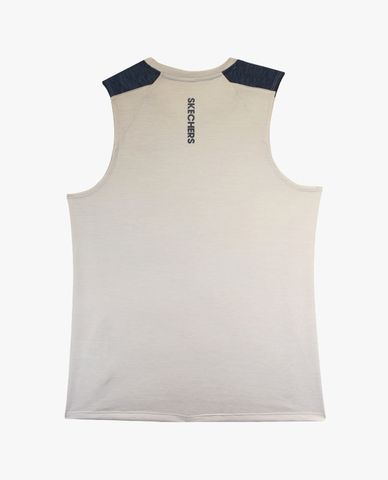  SKECHERS - Áo ba lỗ thể thao nam phom suông thời trang 