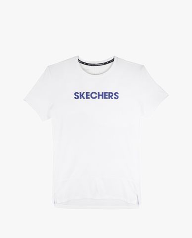  SKECHERS - Áo thun thể thao nữ cổ tròn tay ngắn Running 